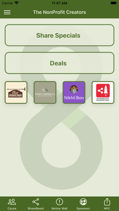 The NonProfit Creators Screenshot