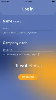 lead retrieval by fira iPhone Captures Décran 1