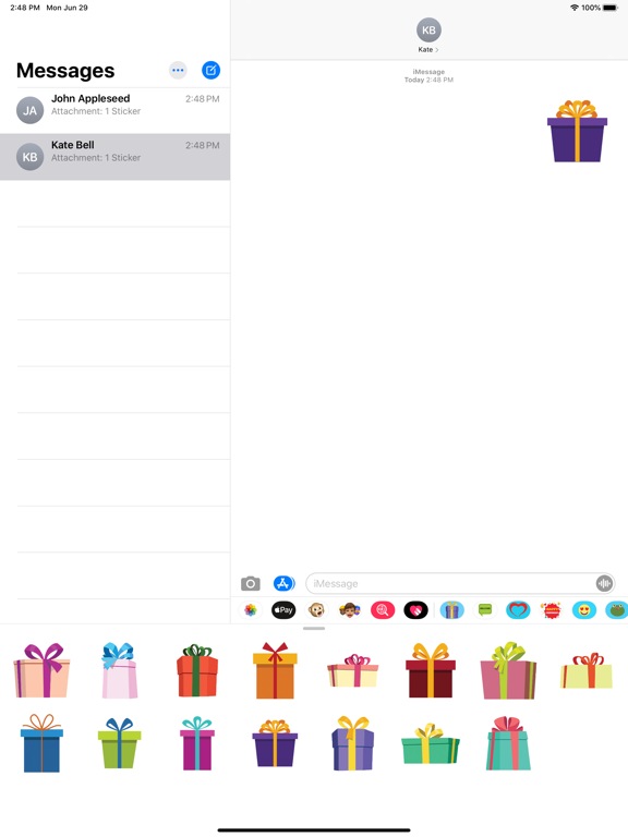 Screenshot #4 pour Boite cadeau Autocollant emoji