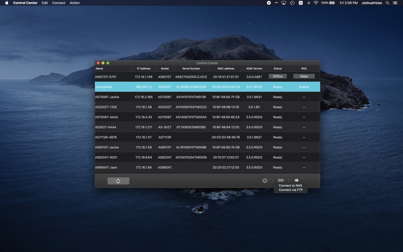 Screenshot #3 pour ASUSTOR Control Center