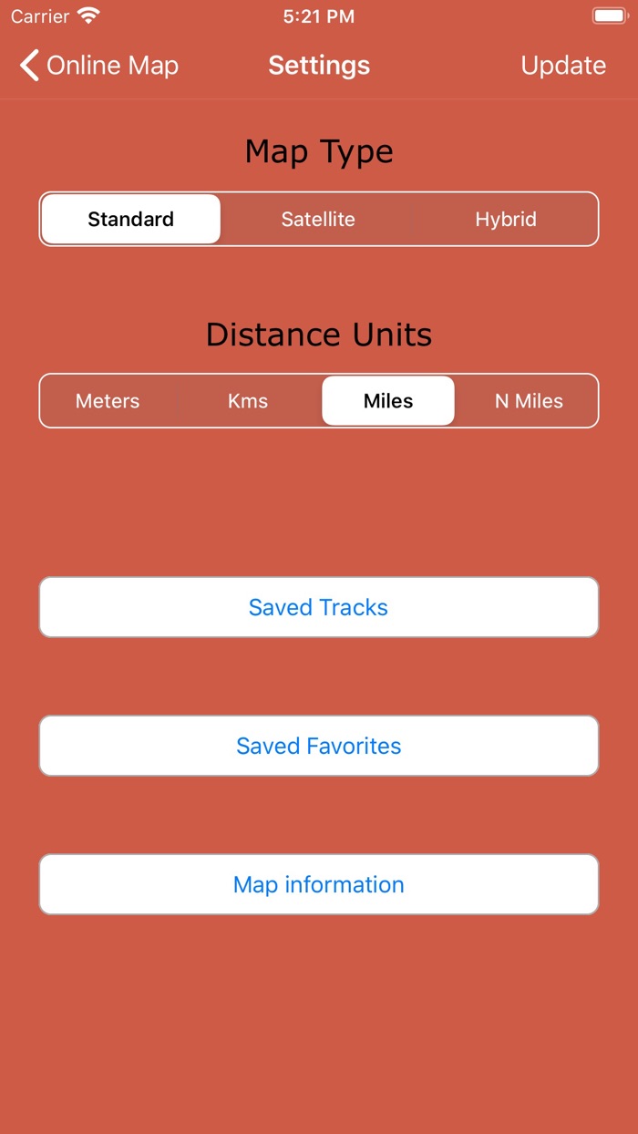 Yosemite National Park Map, CA