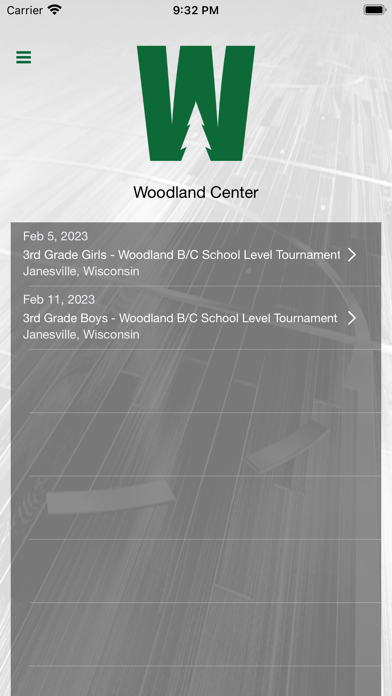 Woodland Center Screenshot