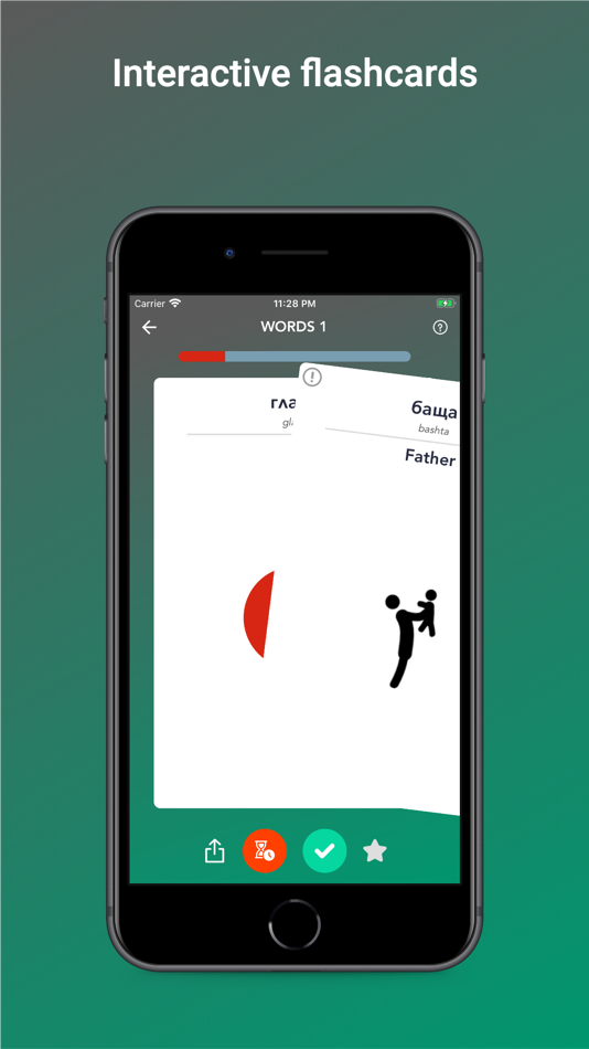 #2. Tobo: Learn Bulgarian Words (iOS) Podle: Utku Uysal