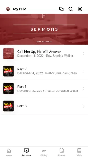 Praises of Zion Baptist Church screenshot 2