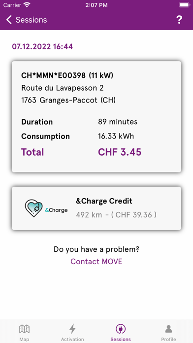 MOVE – Recharge your car Screenshot