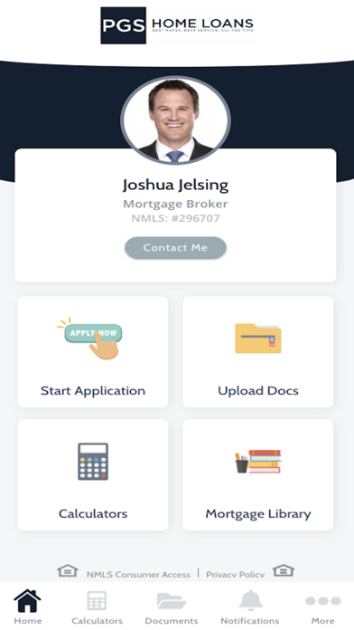 PGS Home Loans Screenshot