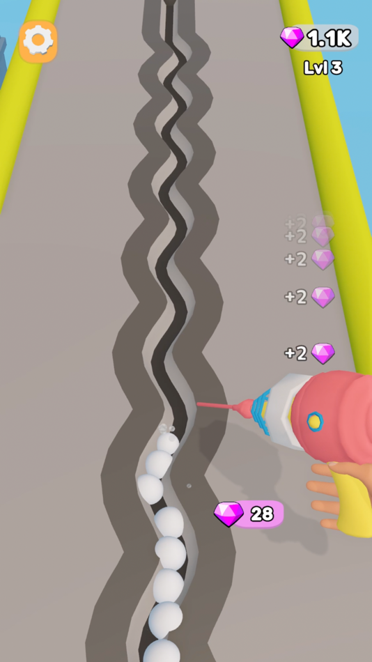 #2. Foam Run (iOS) 由: Wery Games Limited