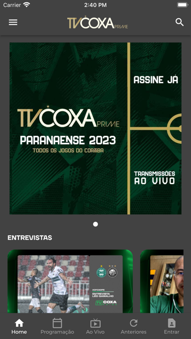 TV Coxa Prime Screenshot
