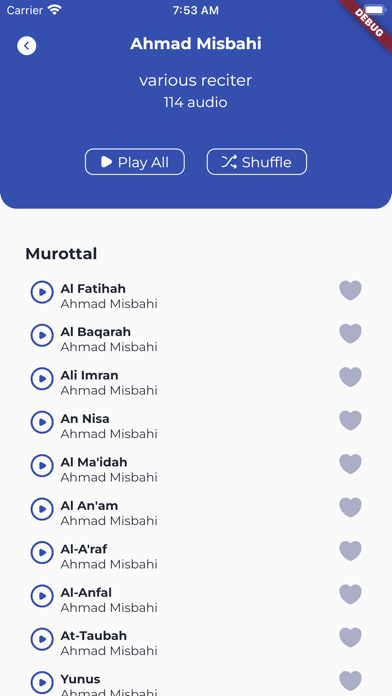 Quran Murottal Screenshot