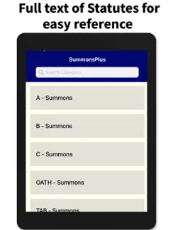 Summons Plus iPad image 1