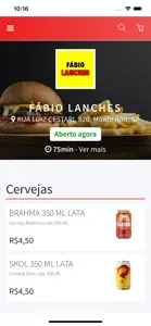 Fábio Lanches screenshot #1 for iPhone