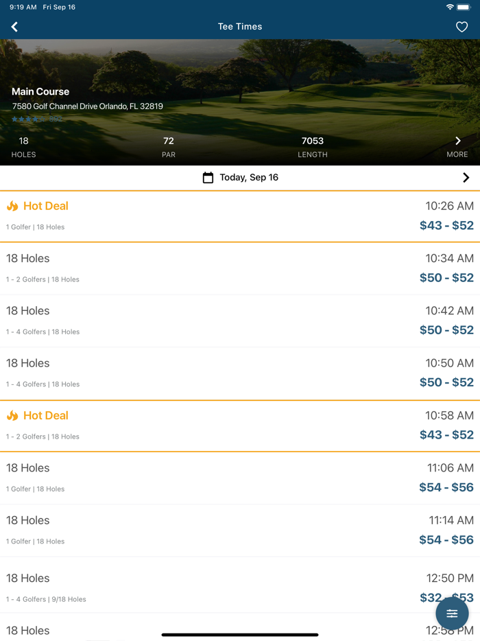 Courses at Watters Creek