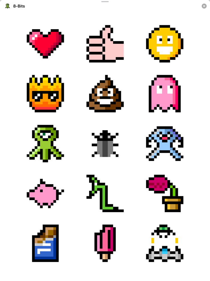 8-Bits Stickers