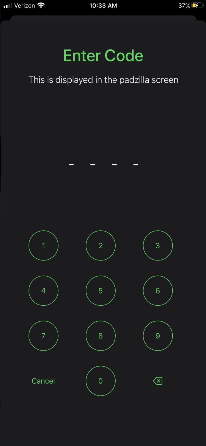 Padzilla Remote Control