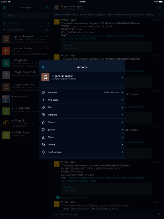 Screenshot #5 pour SENSE Community App