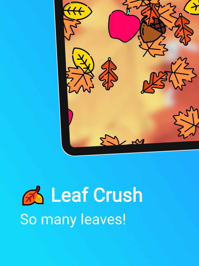 Leaf Crush Casual Arcade Game