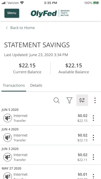 OlyFed Digital Banking screenshot-3
