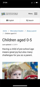 Informationsverige.se screenshot #6 for iPhone