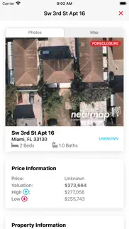 foreclosure homes for sale iphone screenshot 1