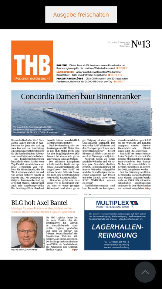 #2. THB-Kiosk (iOS) 由: DVV Media Group GmbH