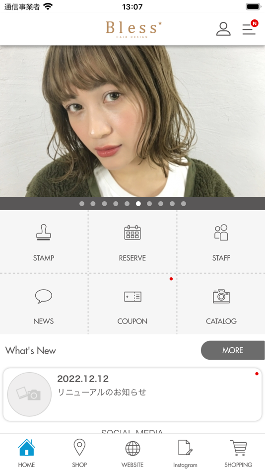 #2. 福岡・天神・大名の美容室【Bless】－ブレスー公式アプリ (iOS) Door: Akihiko Ishida
