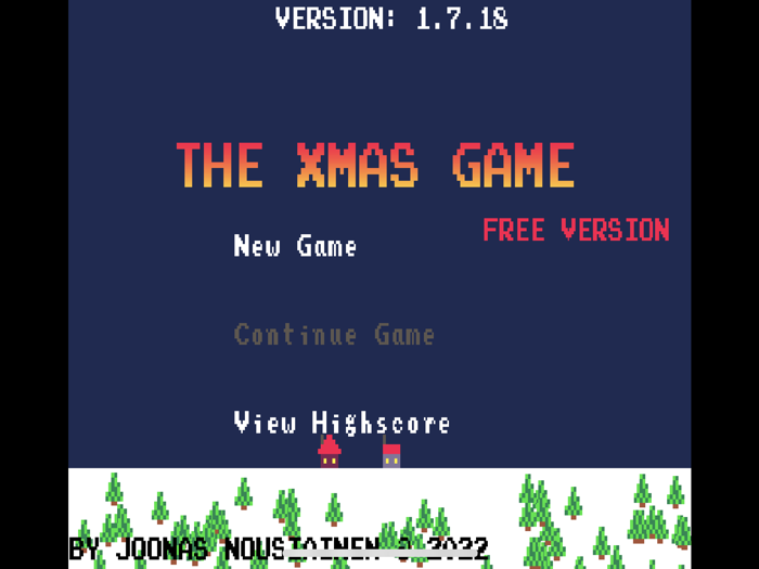 Xmas Game With ads