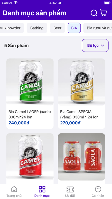 Screenshot 2 of Mont-E Consumer App