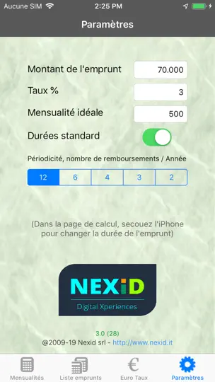 Capture d'écran de Emprunt Facile sur iPhone 6