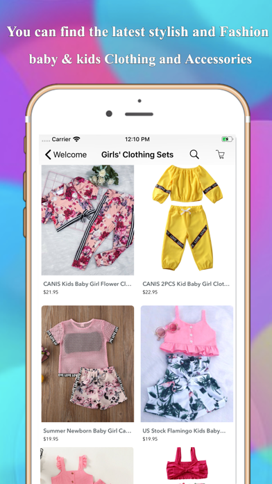 Kids Fashion Stores Online Screenshot