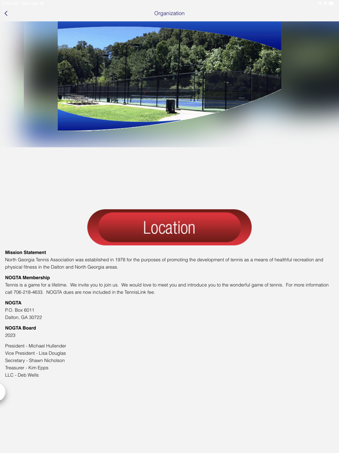 North Georgia Tennis Assoc.