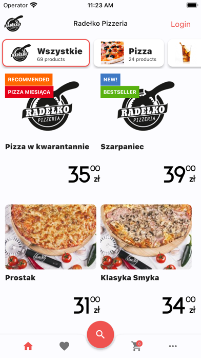 Radełko Pizzeria Screenshot