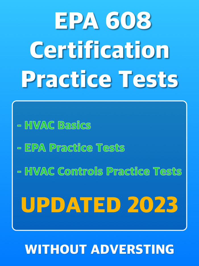 EPA 608 Exam Prep 2023