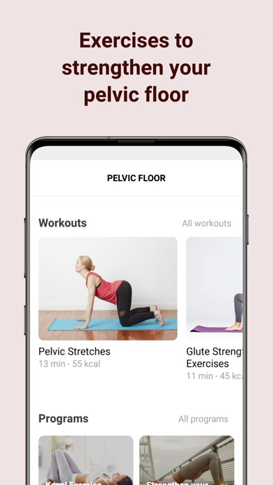 Pelvic Floor Workout Plan Screenshot