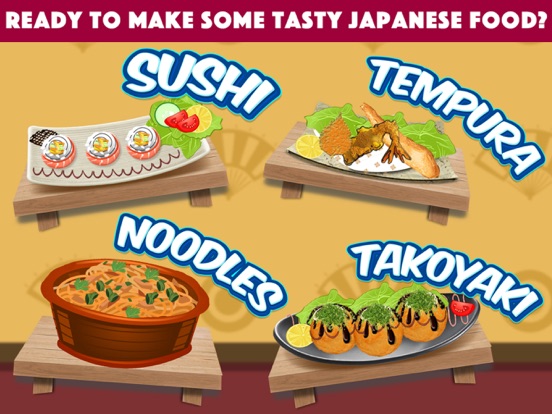 Screenshot #4 pour Japanese Food Cooking Mania