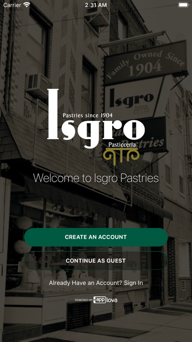 Isgro Pastries Screenshot 1 - AppWisp.com Isgro Pastries Screenshot 1 - AppWisp.com