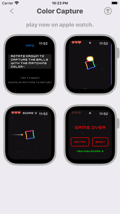 Wrist Arcade 10-in-1 Screenshot