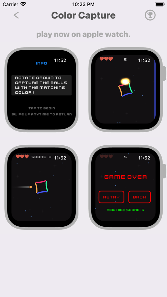 #7. Wrist Arcade 10-in-1 (iOS) 由: Vineet Patil