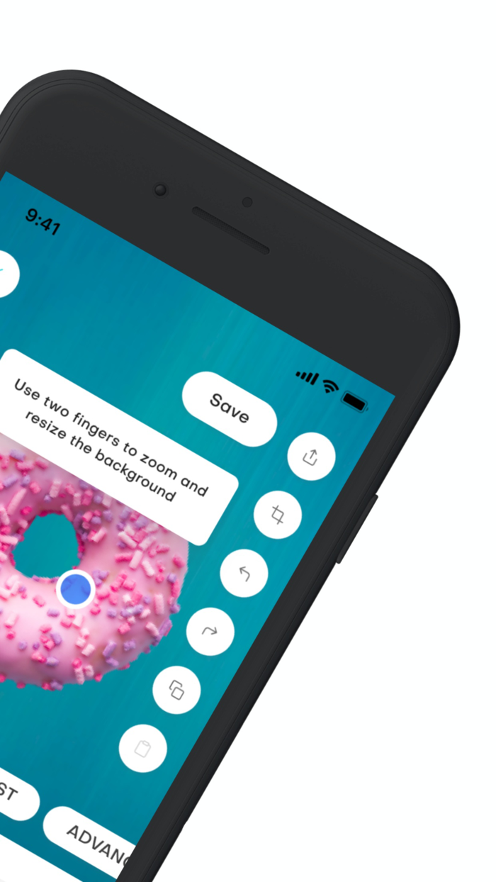 Food App camera and photo editor