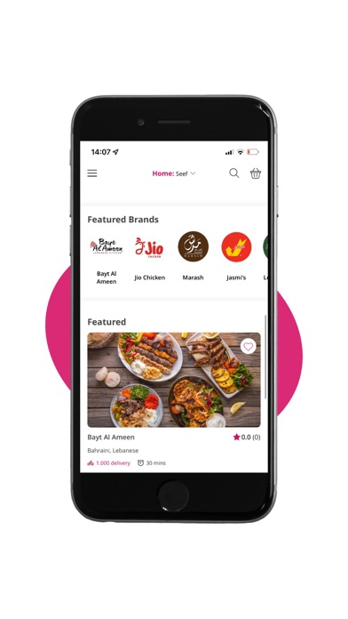 Caravan - Food Delivery Screenshot