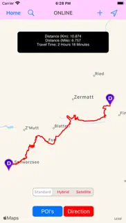 zermatt – navigation companion iphone screenshot 3