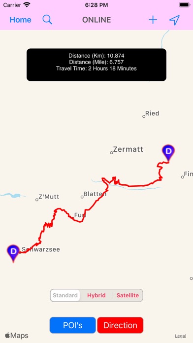 Screenshot #3 pour Zermatt – Navigation Companion