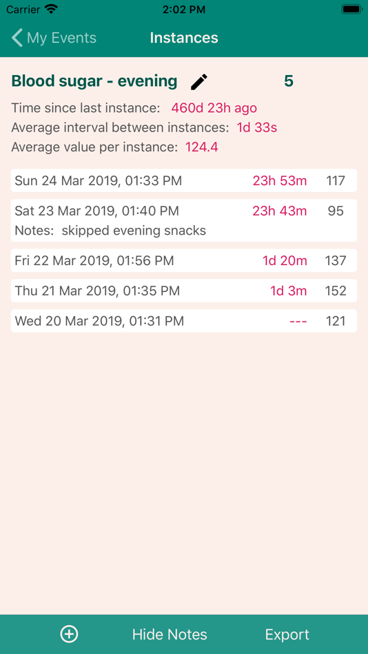 #3. Quick Event Logger (iOS) 来自: Yogesh Buradkar