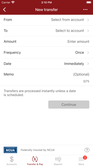 Kemba Roanoke FCU Screenshot