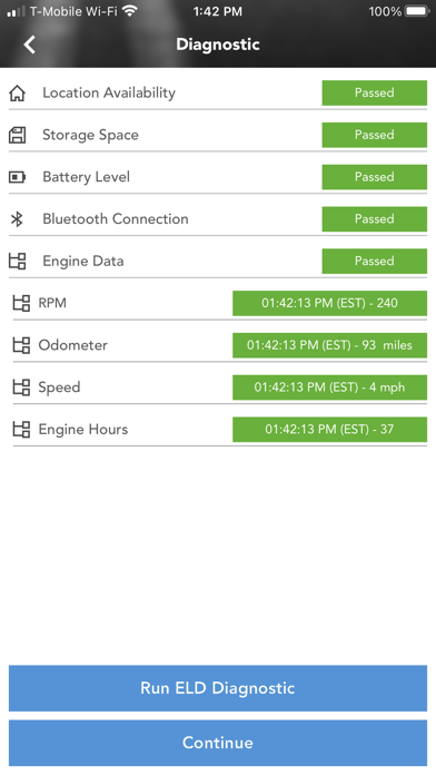 BluAgent ELD Screenshot