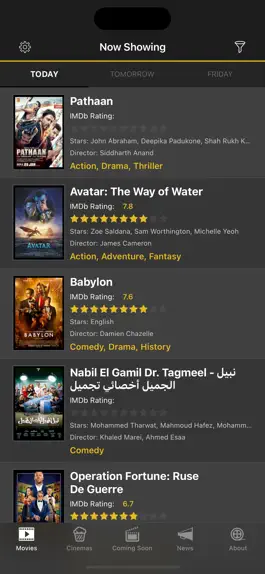 Game screenshot UAE Cinema Showtimes mod apk