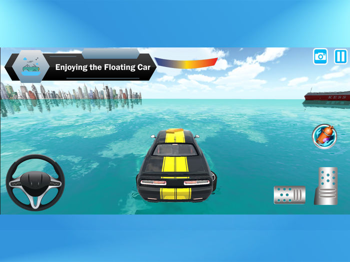 Floating Car - Water Races