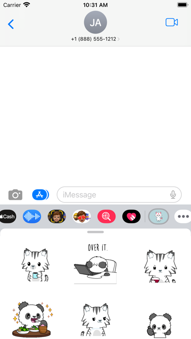 Cajun Koi Animated Stickers Screenshot