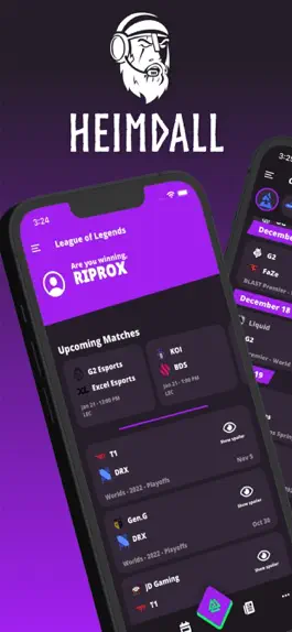 Game screenshot Heimdall: Esports Companion mod apk
