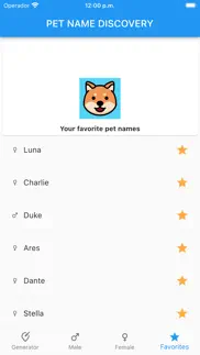 pet name discovery iphone screenshot 3