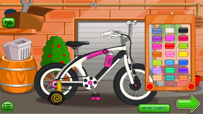 Clean Up, Bike Car Wash Games Screenshot